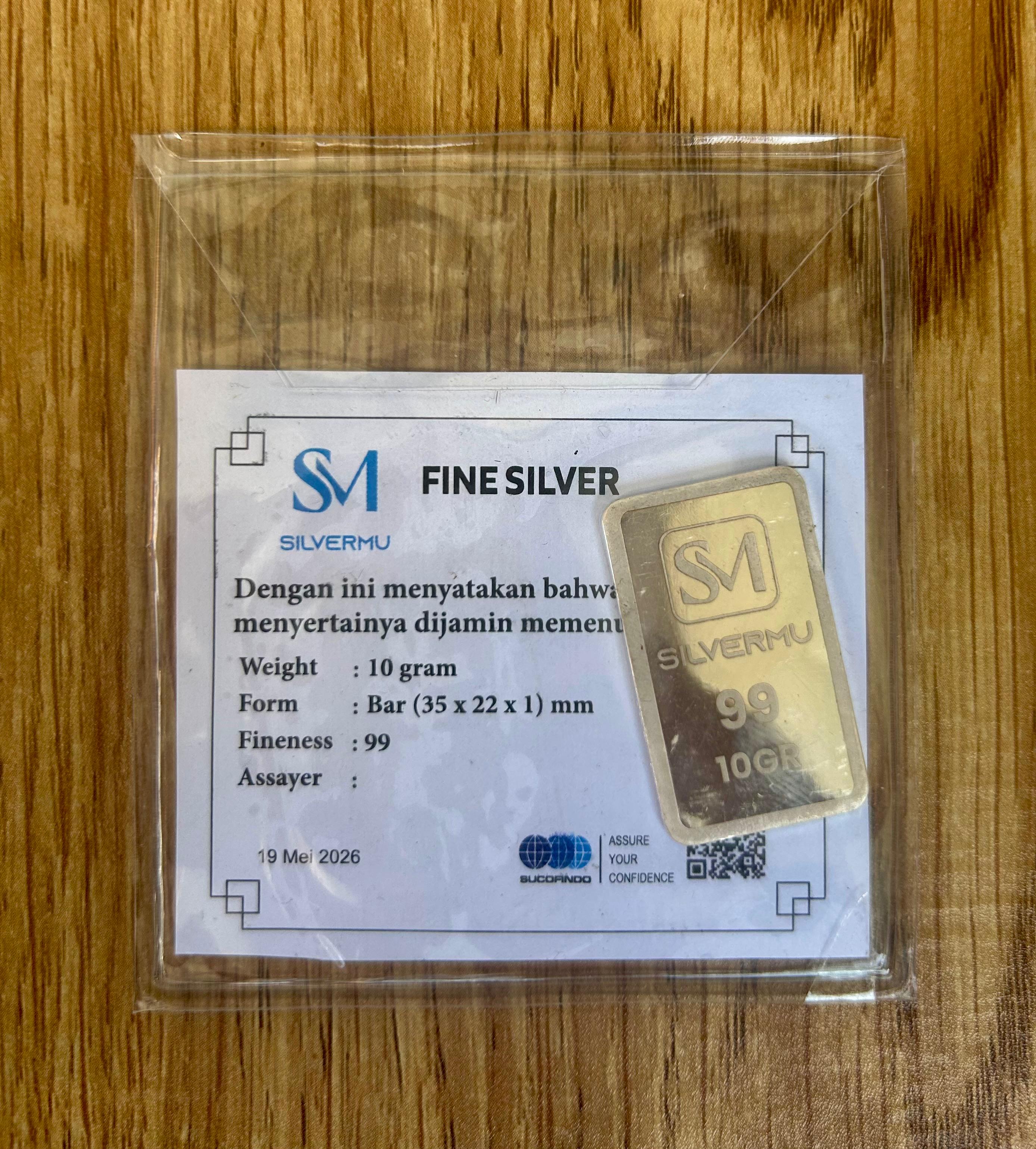 Perak Batangan 10g Retro