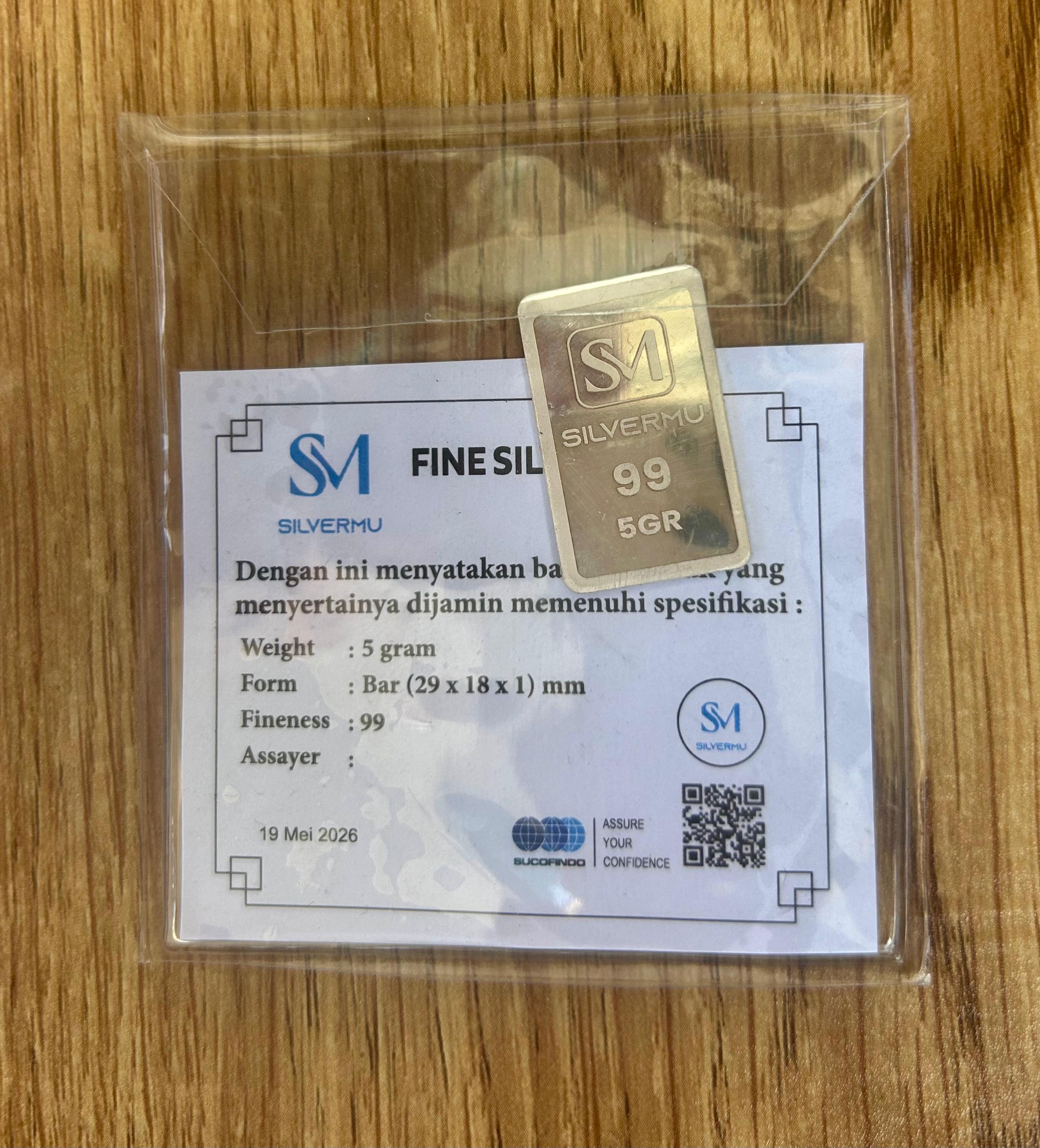 Perak Batangan 5g Retro